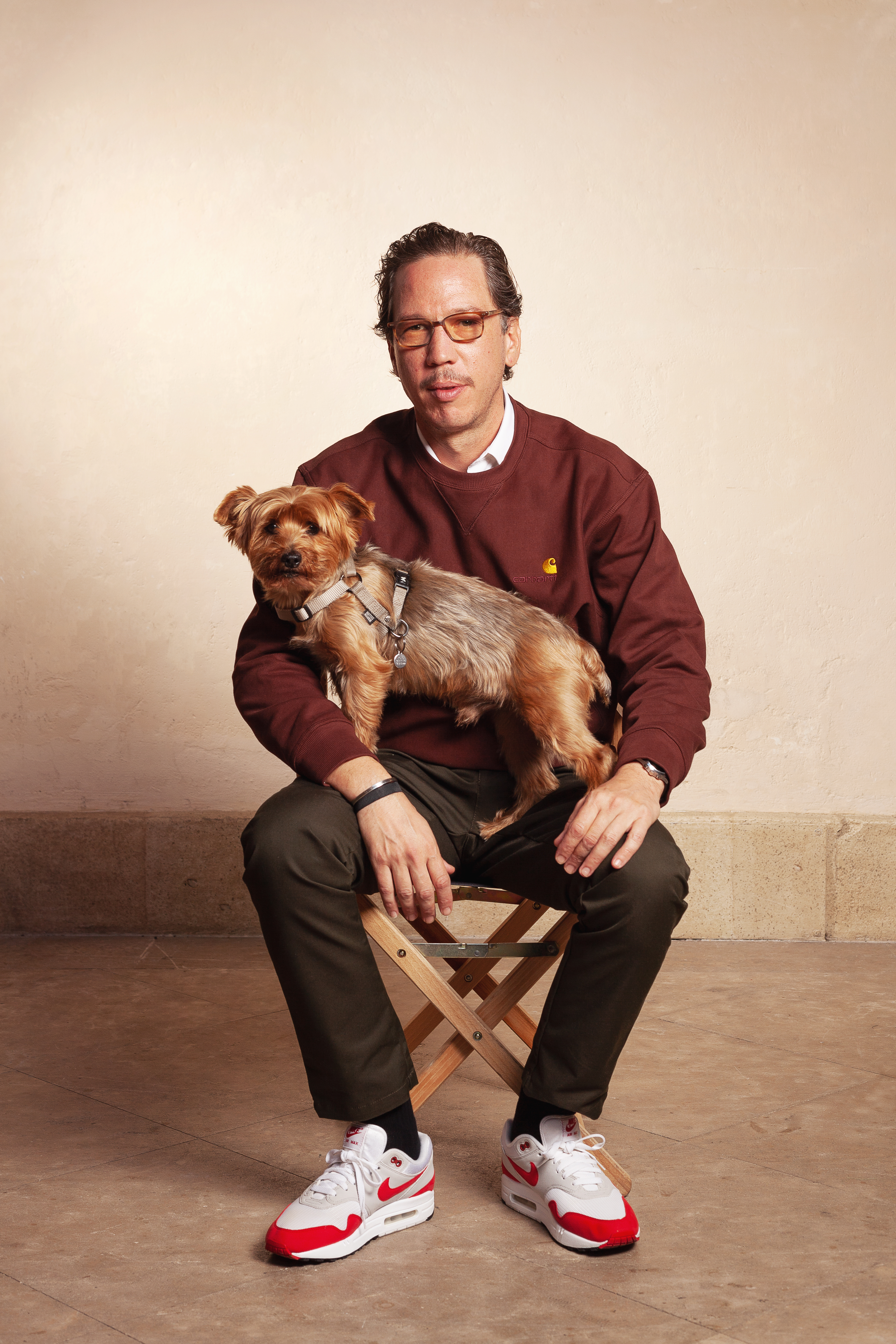 Photo Reda Kateb & Polo Chien FIFIB CINEMA Bordeaux