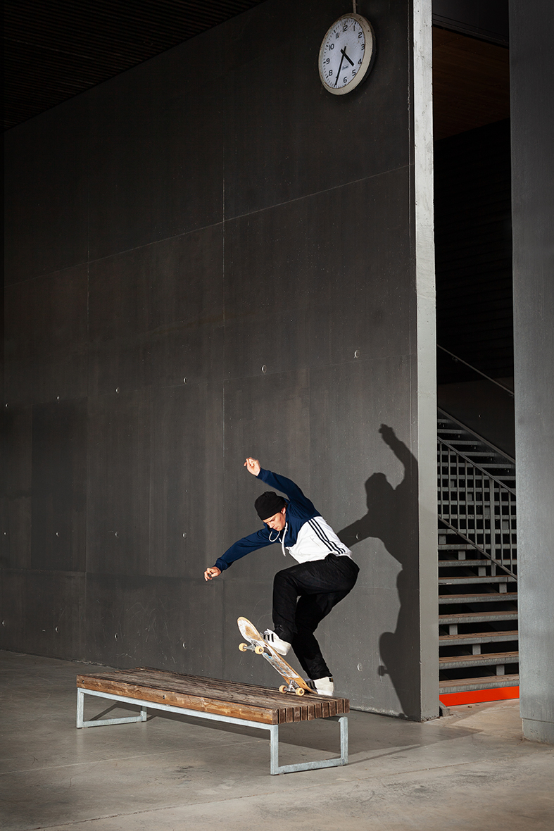 Photographie Skateboard Gabriel Renault Nantes Guillaume Blunt Mandela